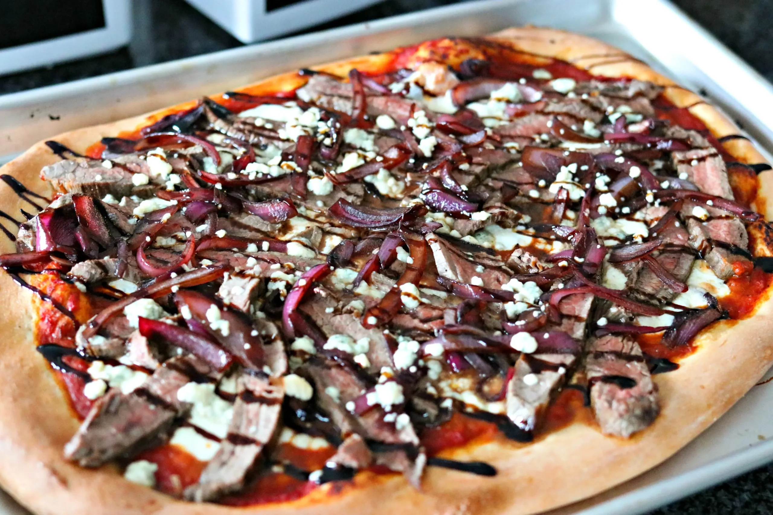 Beef Steak Pizza