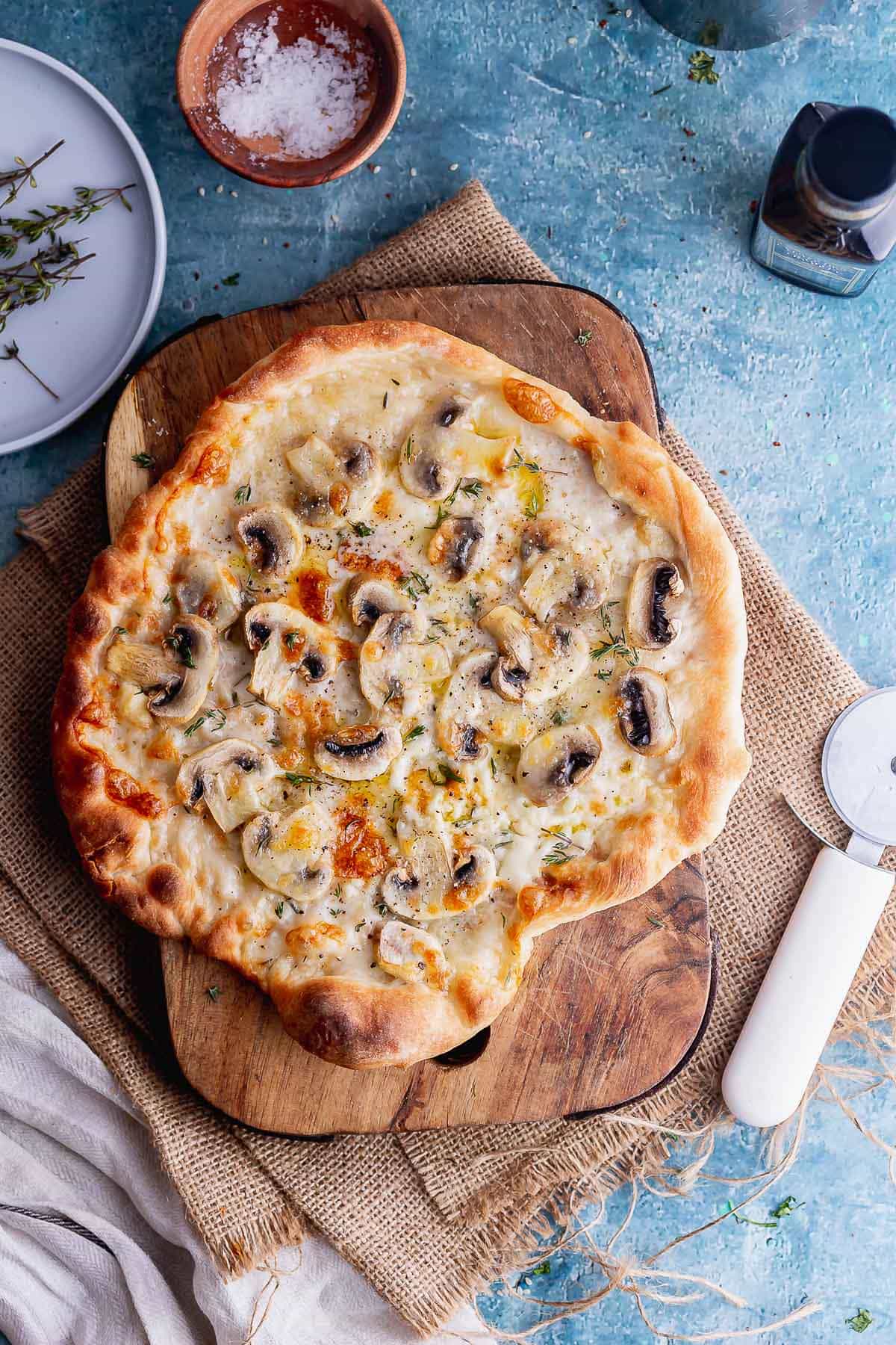 Truffle Sauce Pizza